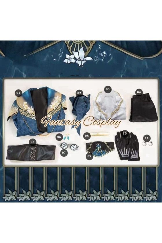 Identity V Embalmer Aesop Carl Hippocampus Cosplay Costume